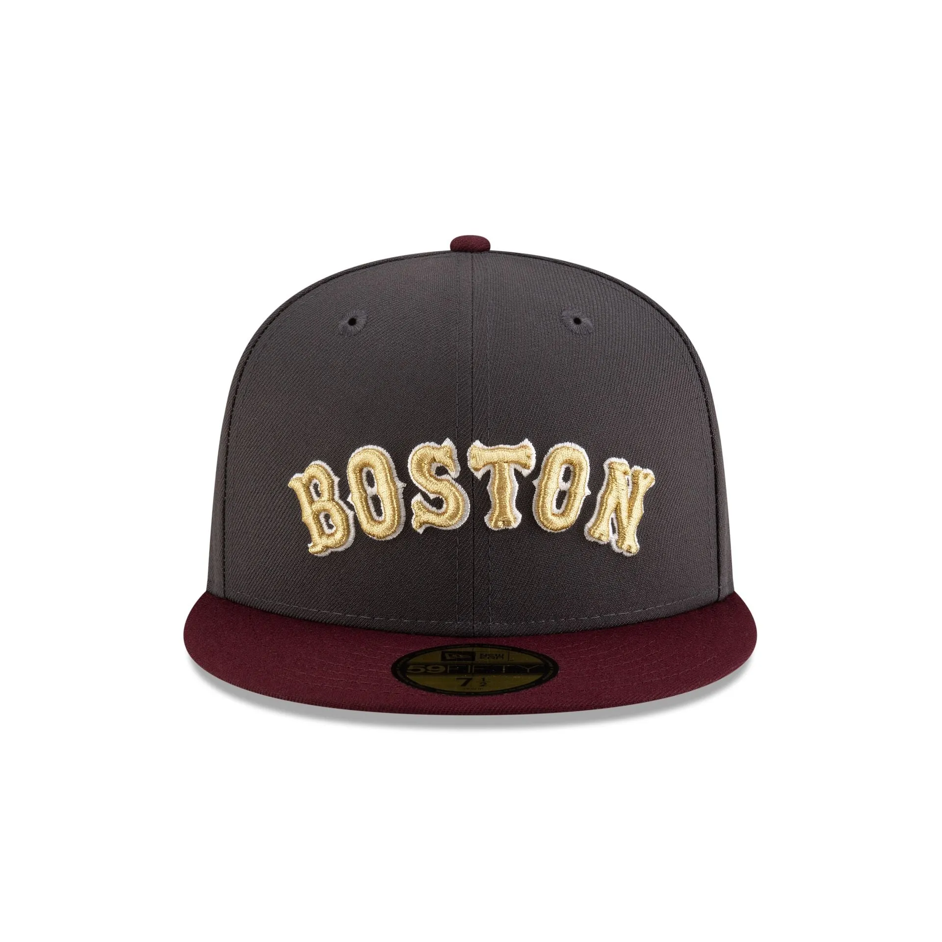 Just Caps Graphite Maroon Boston Red Sox 59FIFTY Fitted Hat sold by New Era product image thumbnail 2