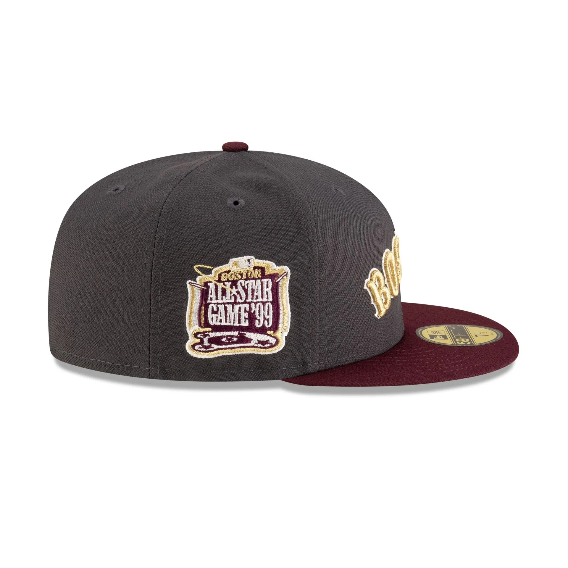 Just Caps Graphite Maroon Boston Red Sox 59FIFTY Fitted Hat sold by New Era product image thumbnail 4