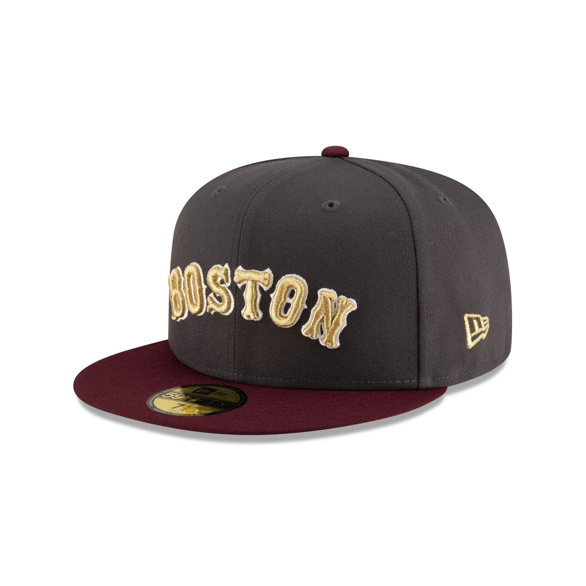 Just Caps Graphite Maroon Boston Red Sox 59FIFTY Fitted Hat sold by New Era product image thumbnail 3