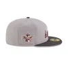 Just Caps Graphite Maroon Los Angeles Angels 59FIFTY Fitted Hat sold by New Era