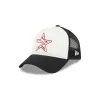 Houston Astros Checkered Flag 9FORTY A-Frame Trucker Hat sold by New Era