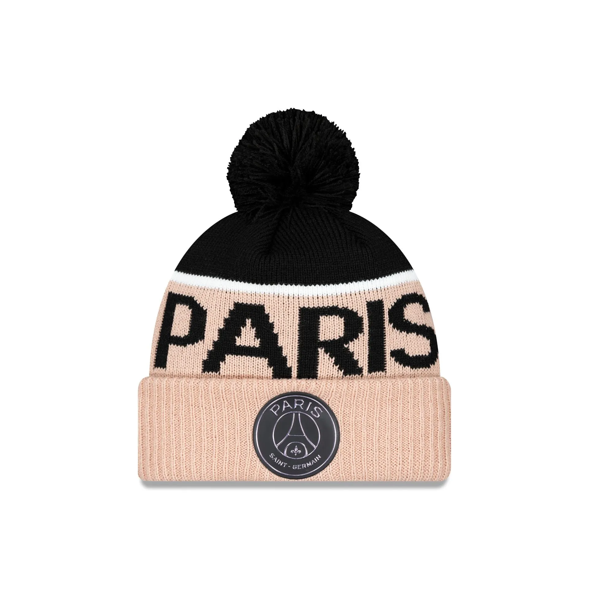 Paris Saint-Germain Rose Pom Knit Hat sold by New Era