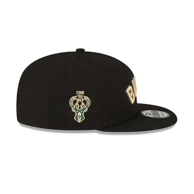 Milwaukee Bucks 2024 Statement Edition 9FIFTY Snapback Hat sold by New Era product image thumbnail 4