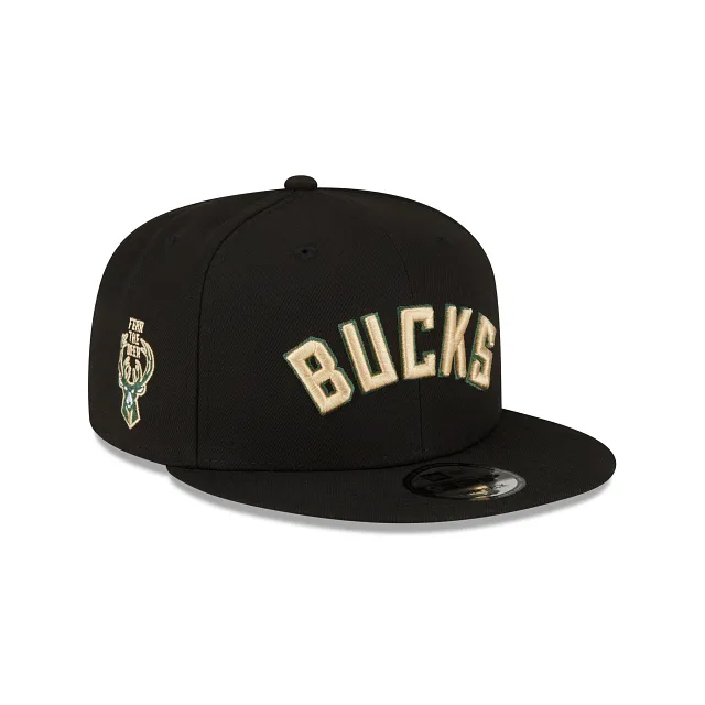 Milwaukee Bucks 2024 Statement Edition 9FIFTY Snapback Hat sold by New Era