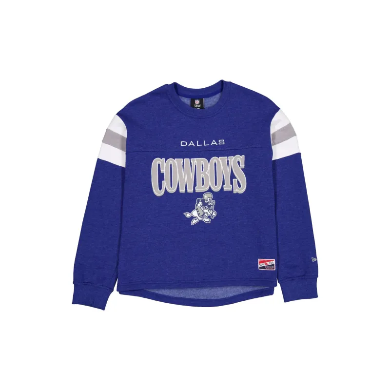 Dallas Cowboys Throwback Women's Crewneck sold by New Era