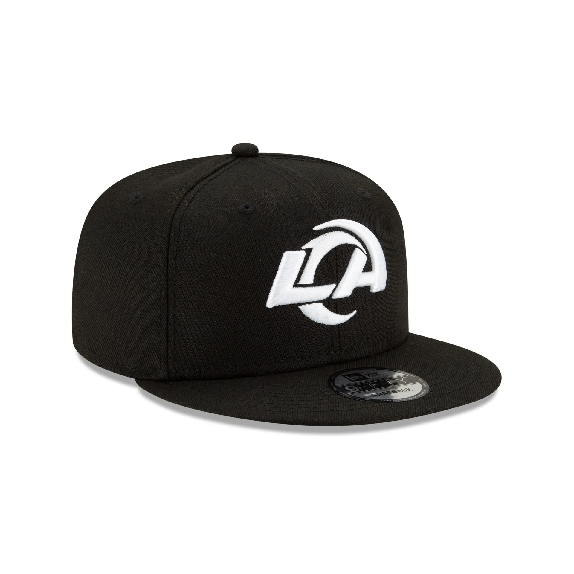 Los Angeles Rams Basic Black & White 9FIFTY Snapback sold by New Era product image thumbnail 3