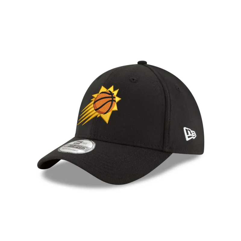Phoenix Suns Team Classic Black 39THIRTY Stretch Fit Hat made by New Era