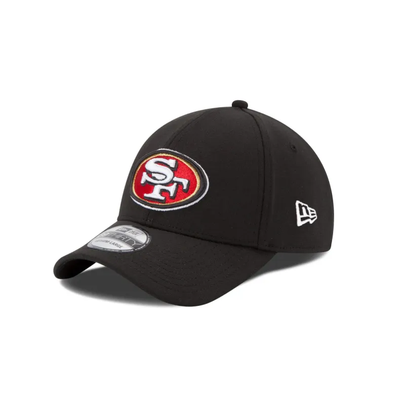 San Francisco 49ers Team Classic Black 39THIRTY Stretch Fit Hat sold by New Era