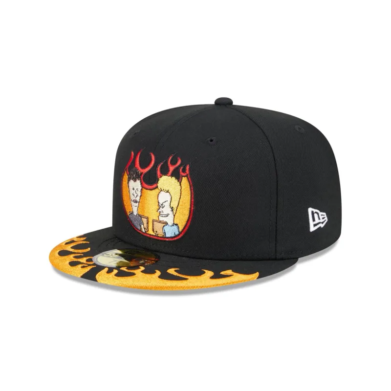Beavis and Butt-Head Fire 59FIFTY Fitted Hat sold by New Era