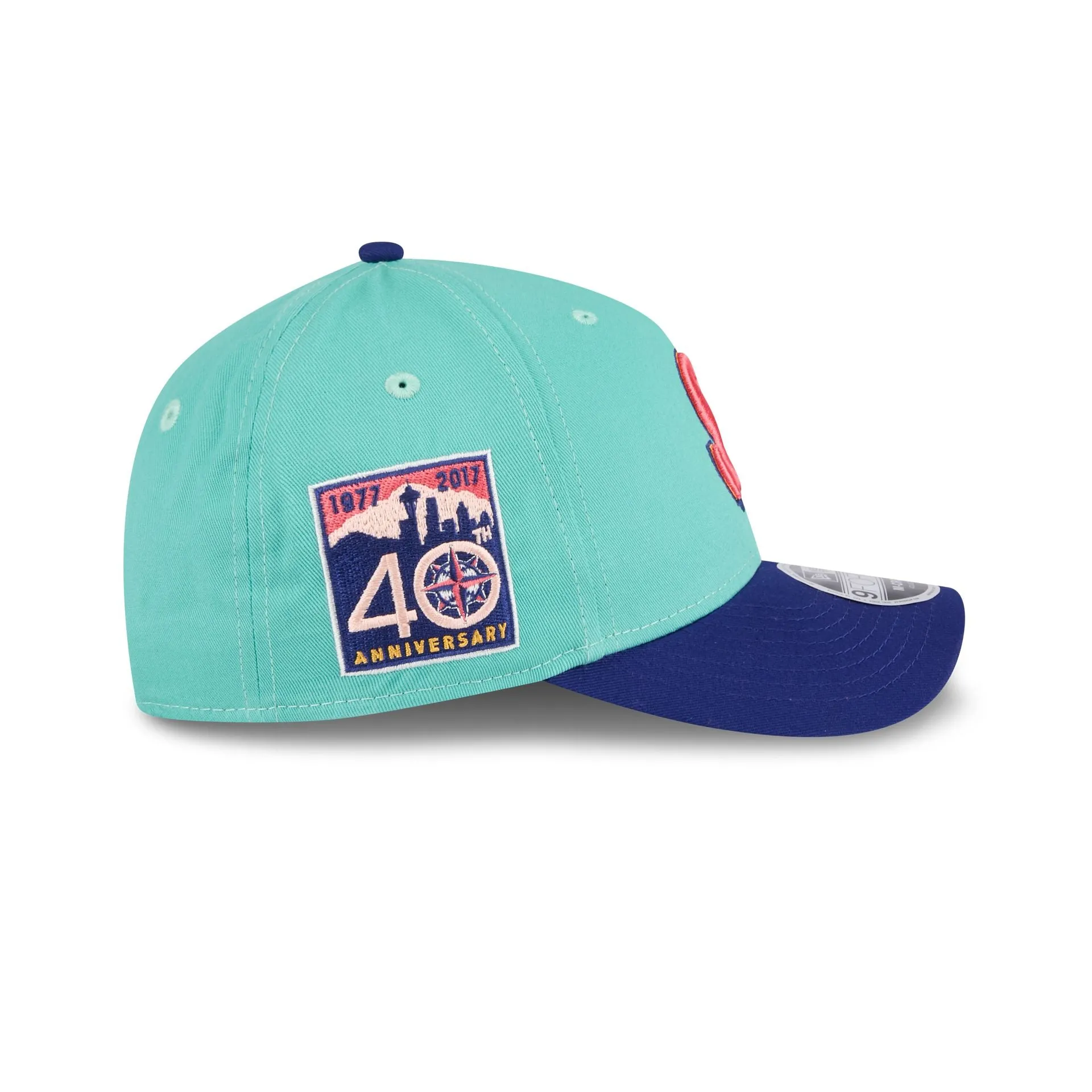 Seattle Mariners Clear Mint 9FORTY M-Crown Adjustable Hat sold by New Era product image thumbnail 4