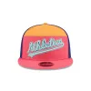 Athletics Coral Split Panel 9FIFTY Snapback Hat sold by New Era