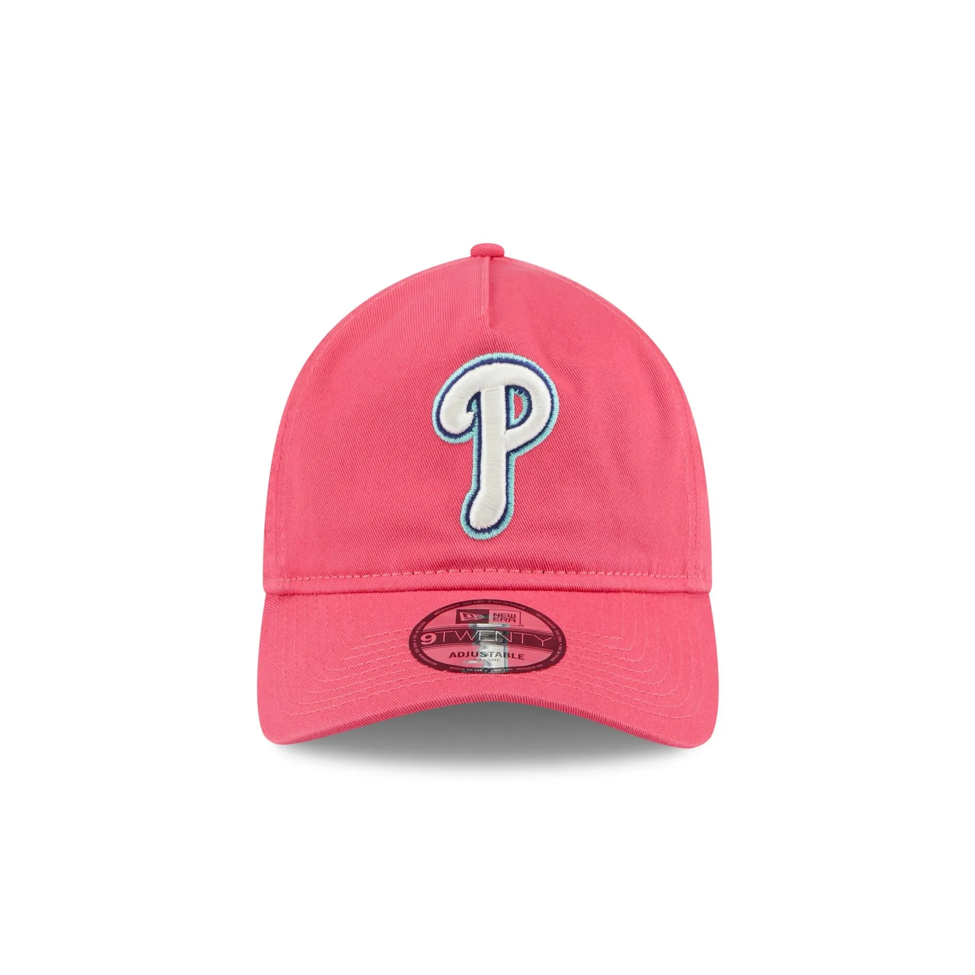 Philadelphia Phillies Coral 9TWENTY A-Frame Adjustable Hat sold by New Era product image thumbnail 2