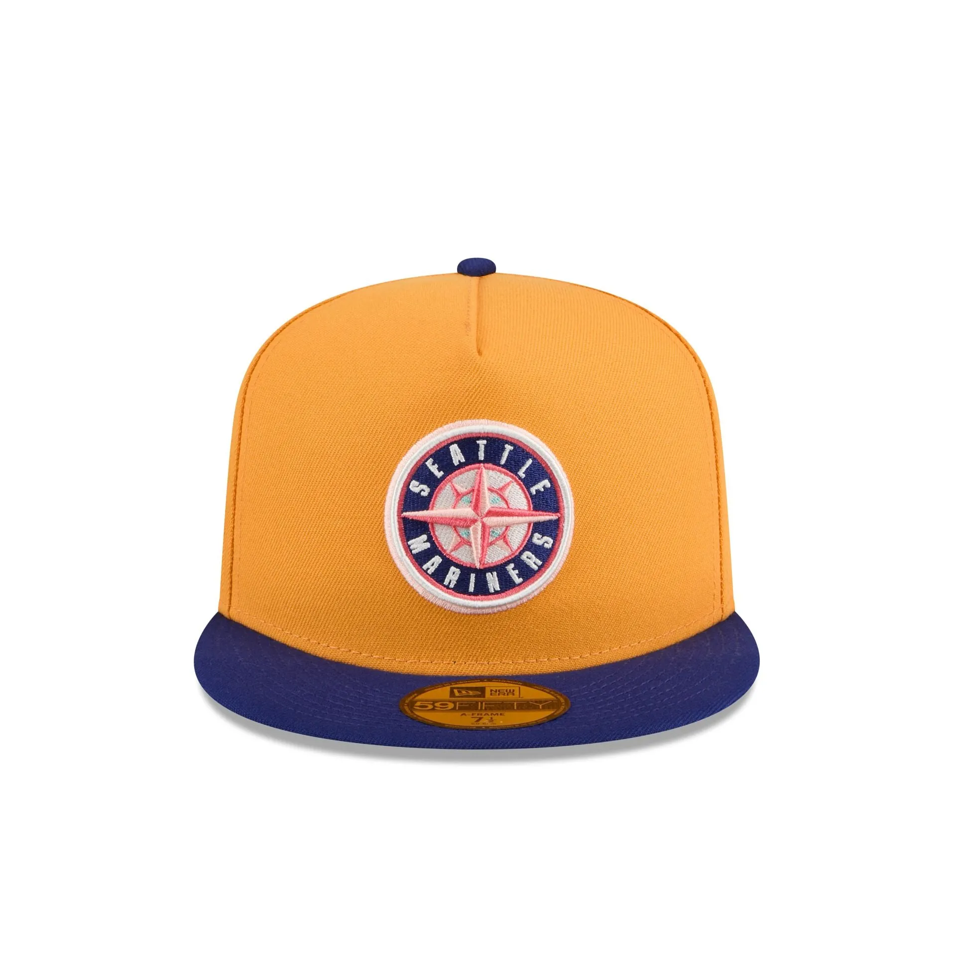 Seattle Mariners Gold 59FIFTY A-Frame Fitted Hat sold by New Era product image thumbnail 2