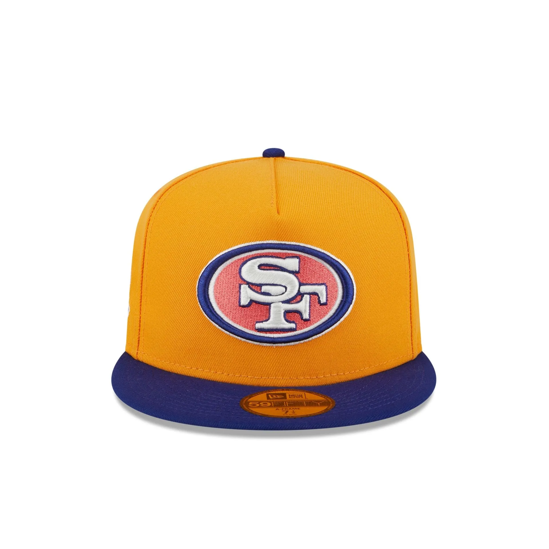 San Francisco 49ers Gold 59FIFTY A-Frame Fitted Hat sold by New Era product image thumbnail 2