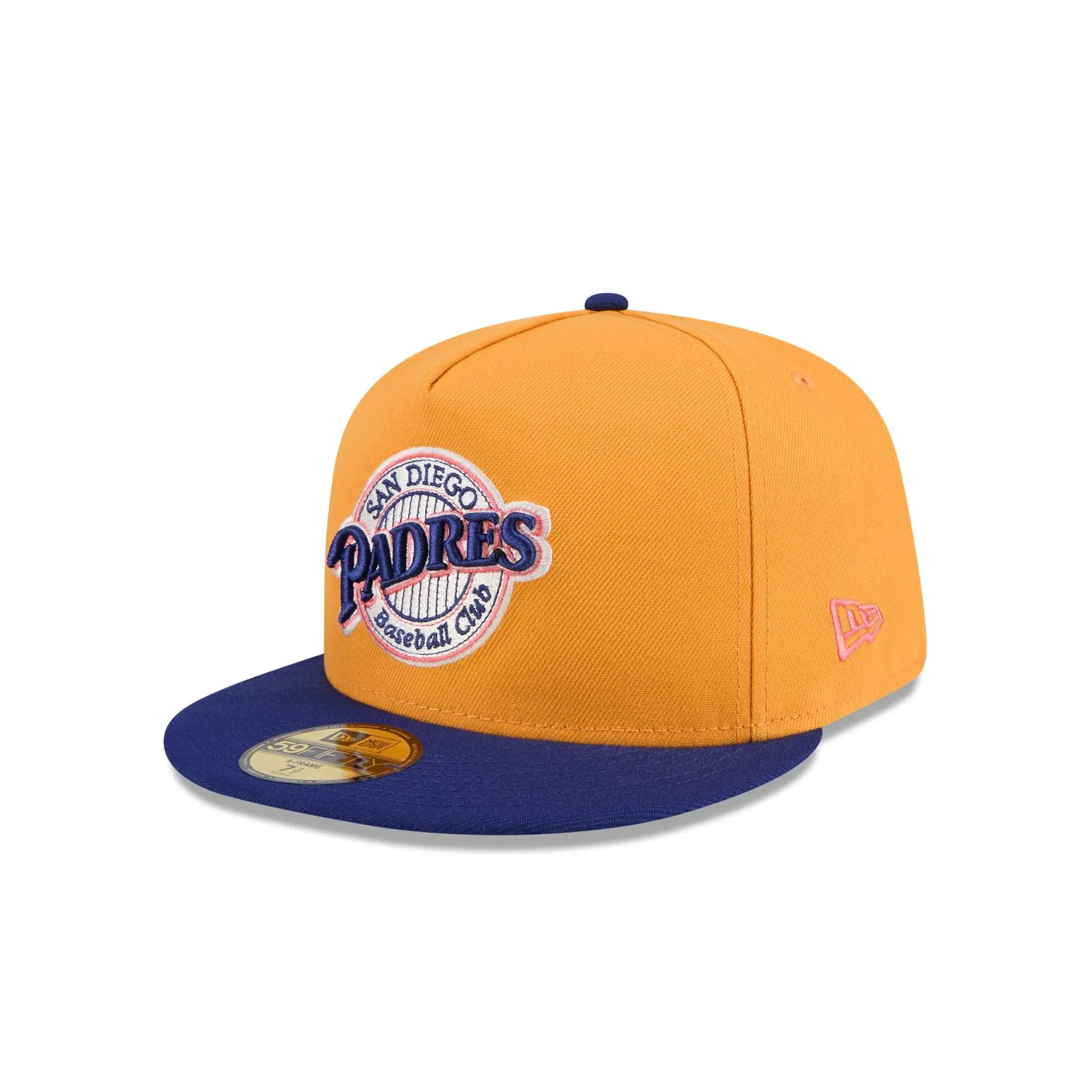 San Diego Padres Gold 59FIFTY A-Frame Fitted Hat sold by New Era product image thumbnail 3