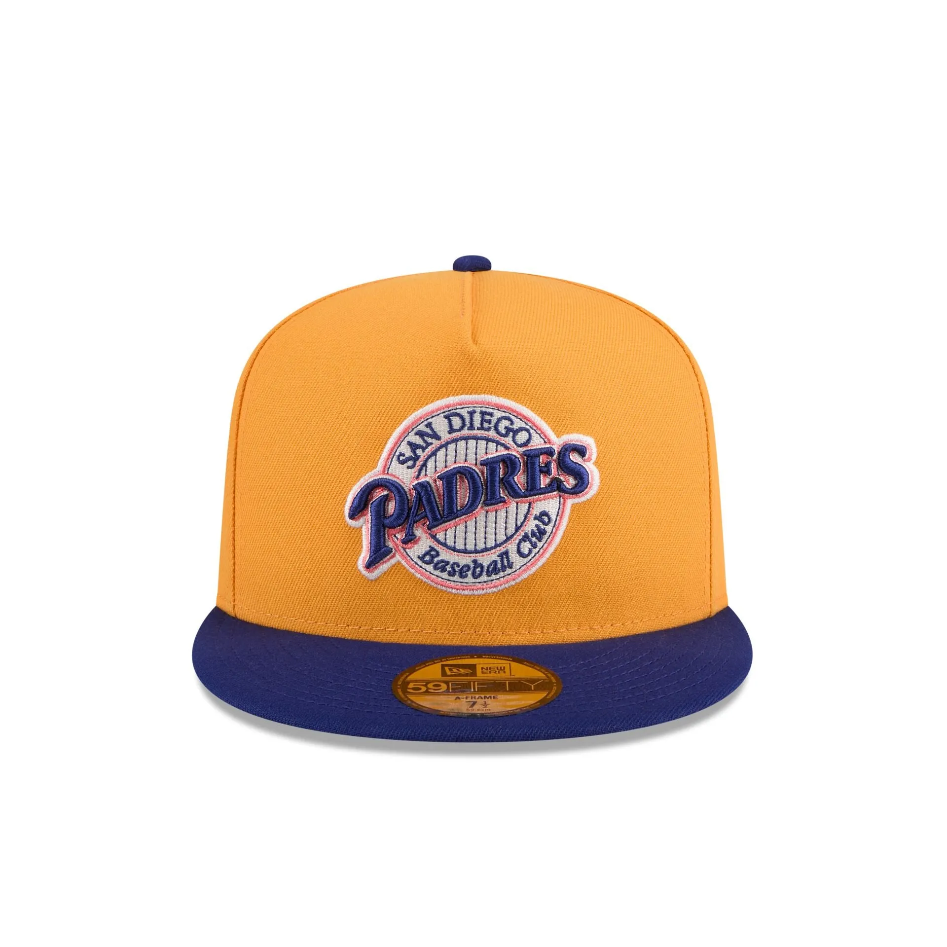 San Diego Padres Gold 59FIFTY A-Frame Fitted Hat sold by New Era product image thumbnail 2