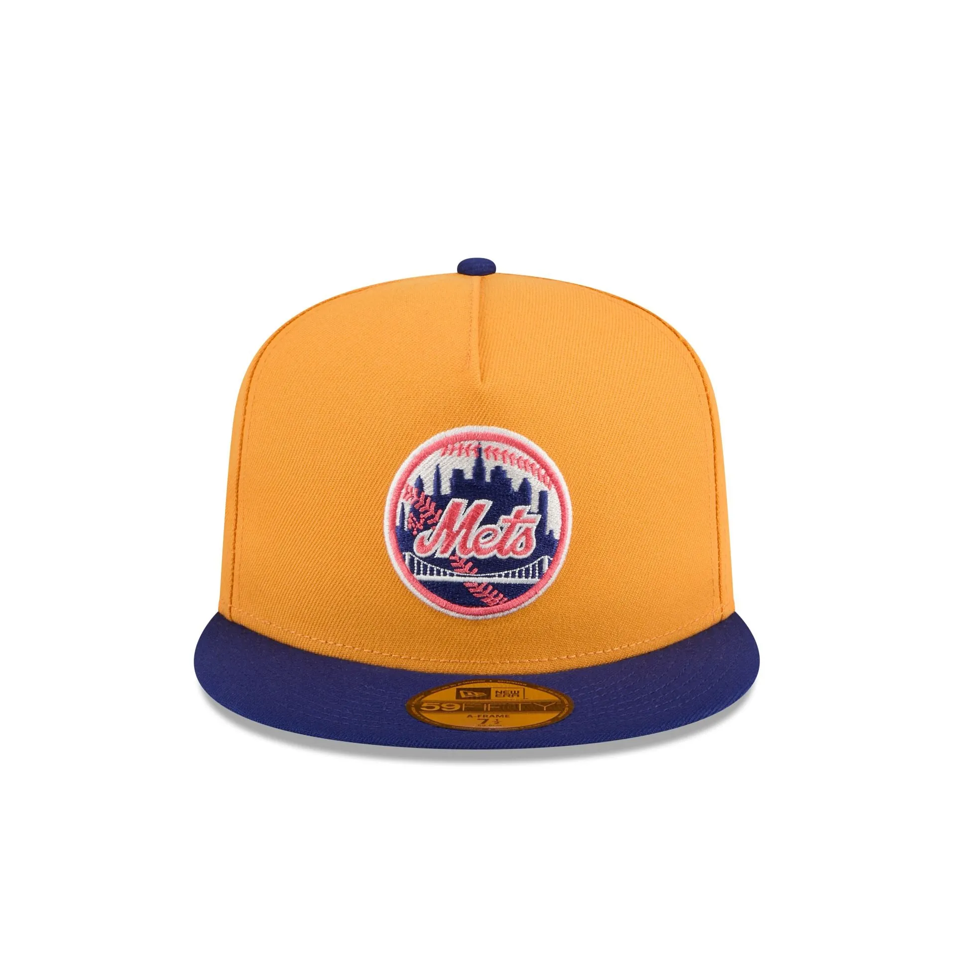 New York Mets Gold 59FIFTY A-Frame Fitted Hat sold by New Era product image thumbnail 2