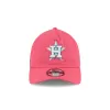 Houston Astros Coral 9TWENTY A-Frame Adjustable Hat sold by New Era