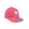 Houston Astros Coral 9TWENTY A-Frame Adjustable Hat sold by New Era