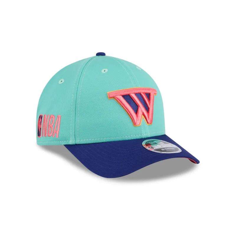 Golden State Warriors Clear Mint 9FORTY M-Crown Adjustable Hat sold by New Era