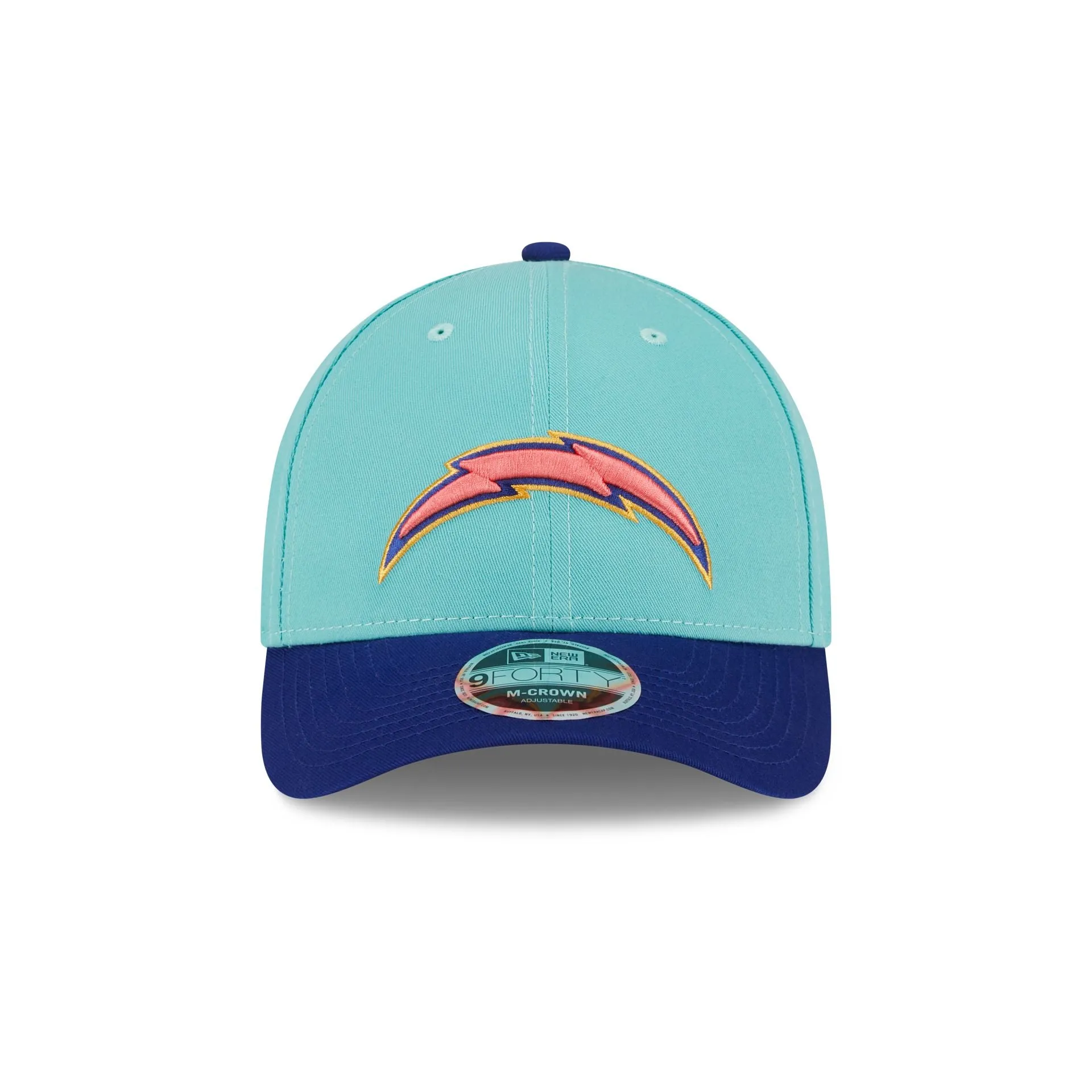 Los Angeles Chargers Clear Mint 9FORTY M-Crown Adjustable Hat sold by New Era product image thumbnail 2