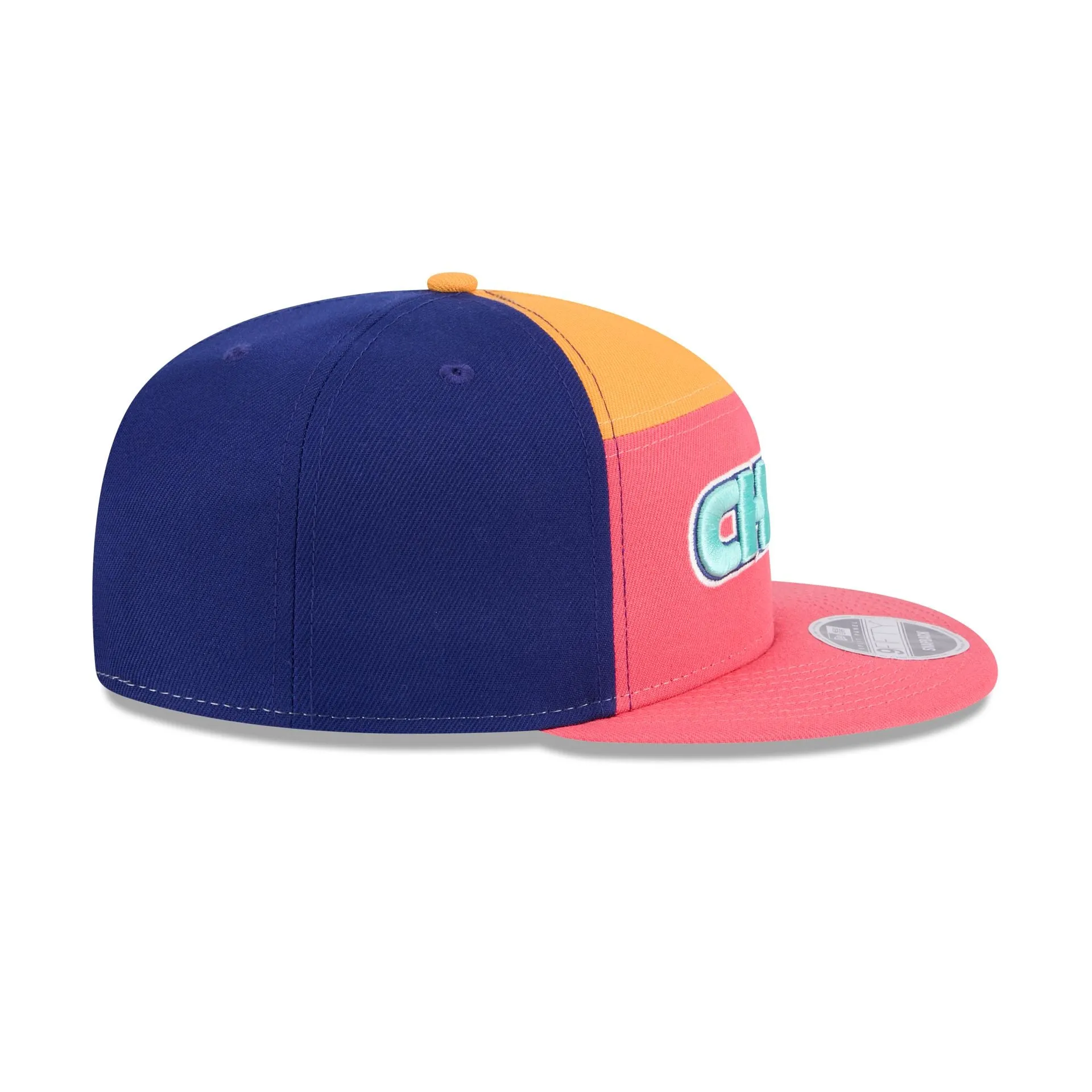 Kansas City Chiefs Coral Split Panel 9FIFTY Snapback Hat sold by New Era product image thumbnail 5