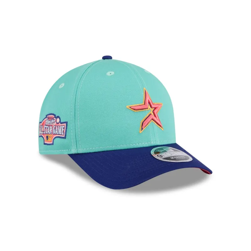 Houston Astros Clear Mint 9FORTY M-Crown Adjustable Hat made by New Era