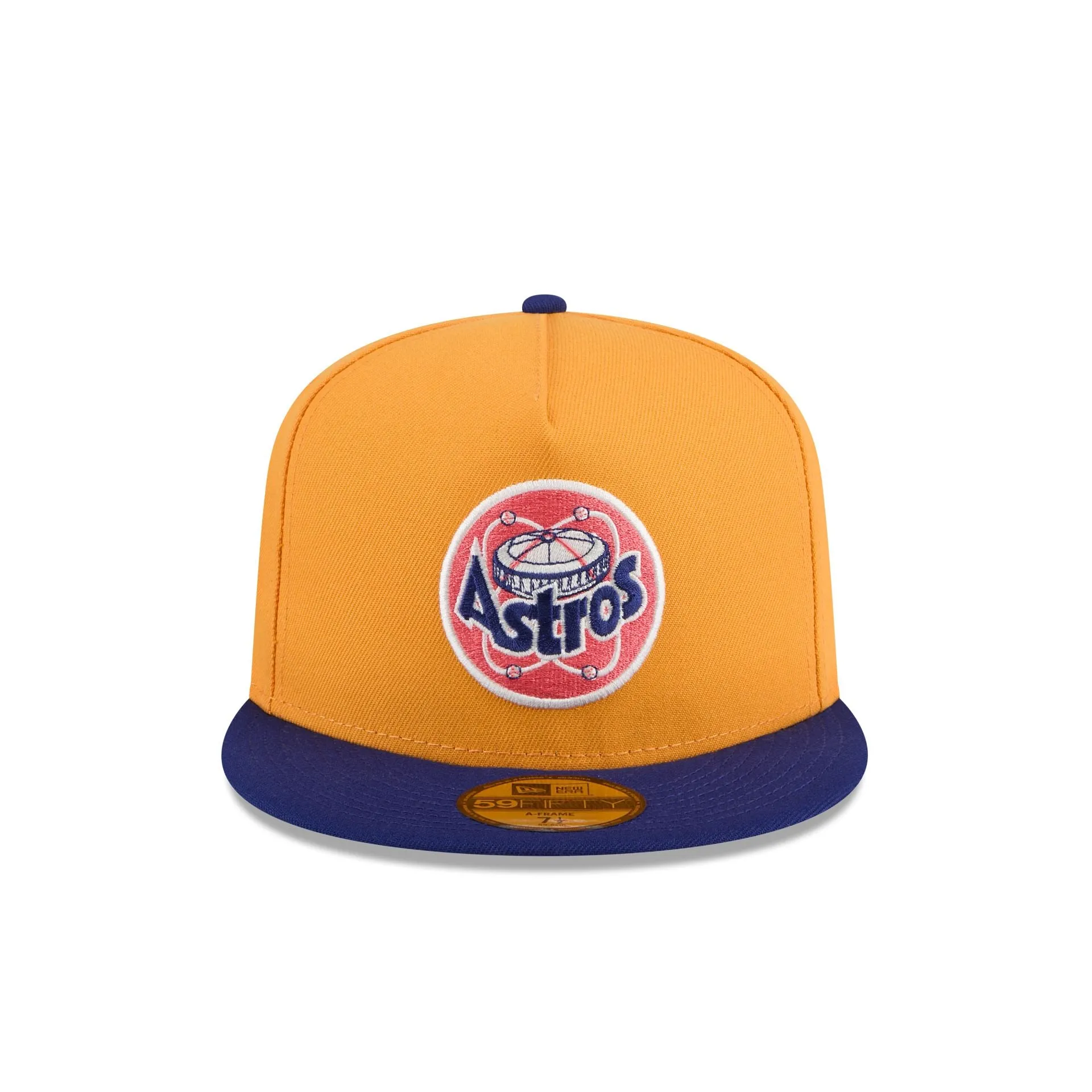 Houston Astros Gold 59FIFTY A-Frame Fitted Hat sold by New Era product image thumbnail 2