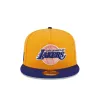 Los Angeles Lakers Gold 59FIFTY A-Frame Fitted Hat sold by New Era