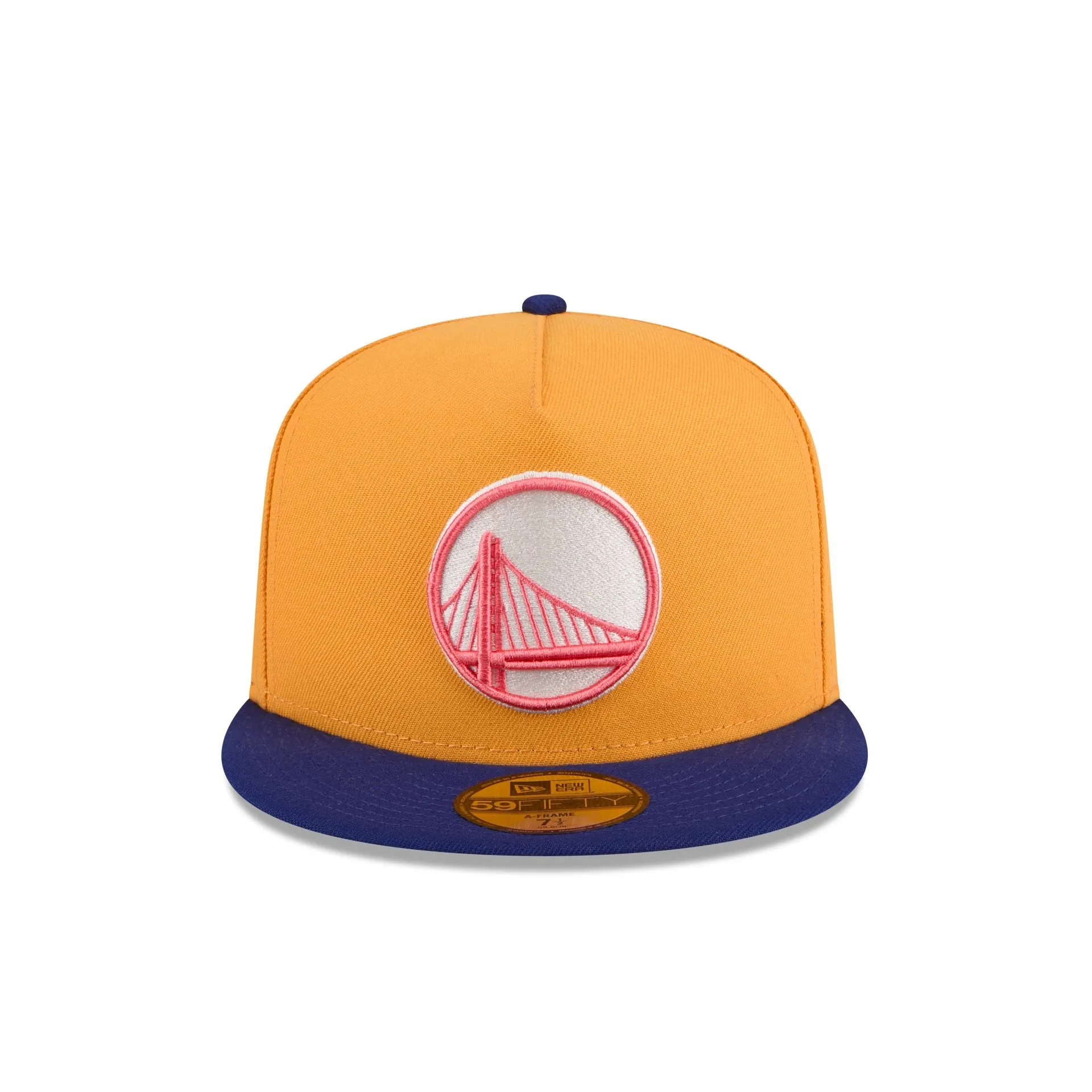Golden State Warriors Gold 59FIFTY A-Frame Fitted Hat sold by New Era product image thumbnail 2