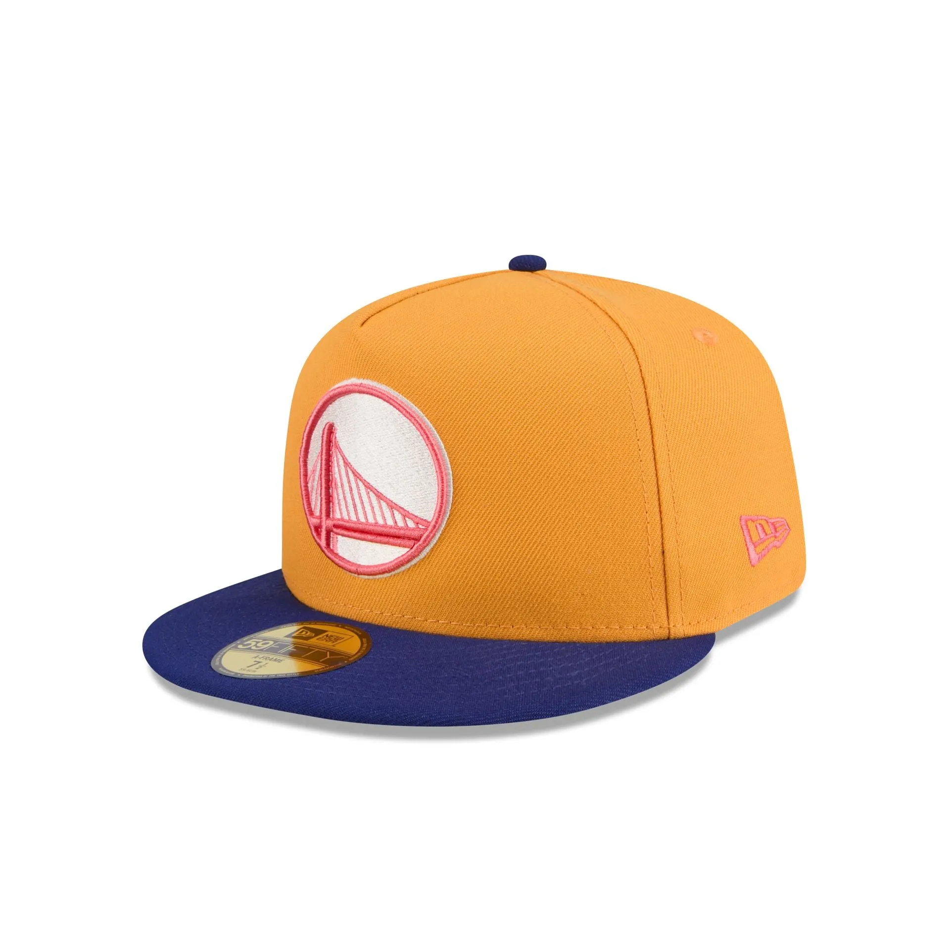 Golden State Warriors Gold 59FIFTY A-Frame Fitted Hat sold by New Era product image thumbnail 3