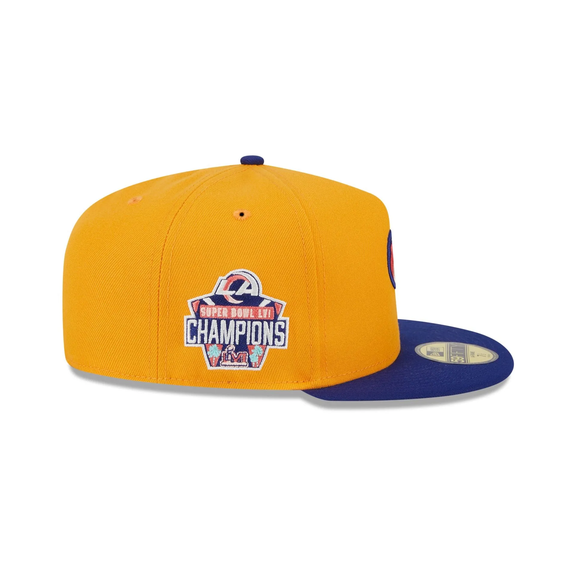 Los Angeles Rams Gold 59FIFTY A-Frame Fitted Hat sold by New Era product image thumbnail 4
