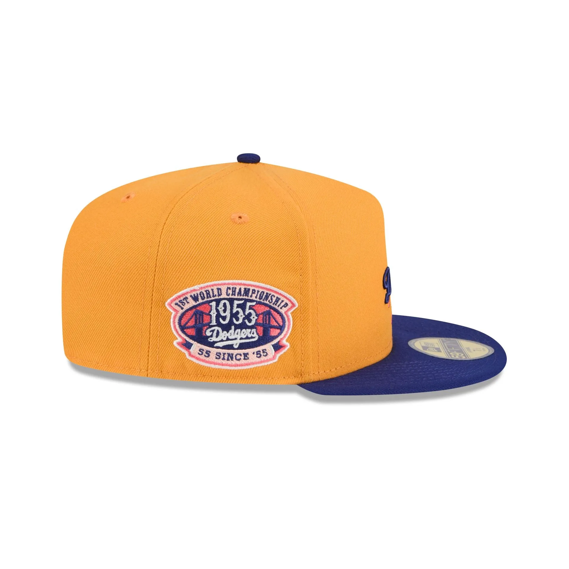 Los Angeles Dodgers Gold 59FIFTY A-Frame Fitted Hat sold by New Era product image thumbnail 4