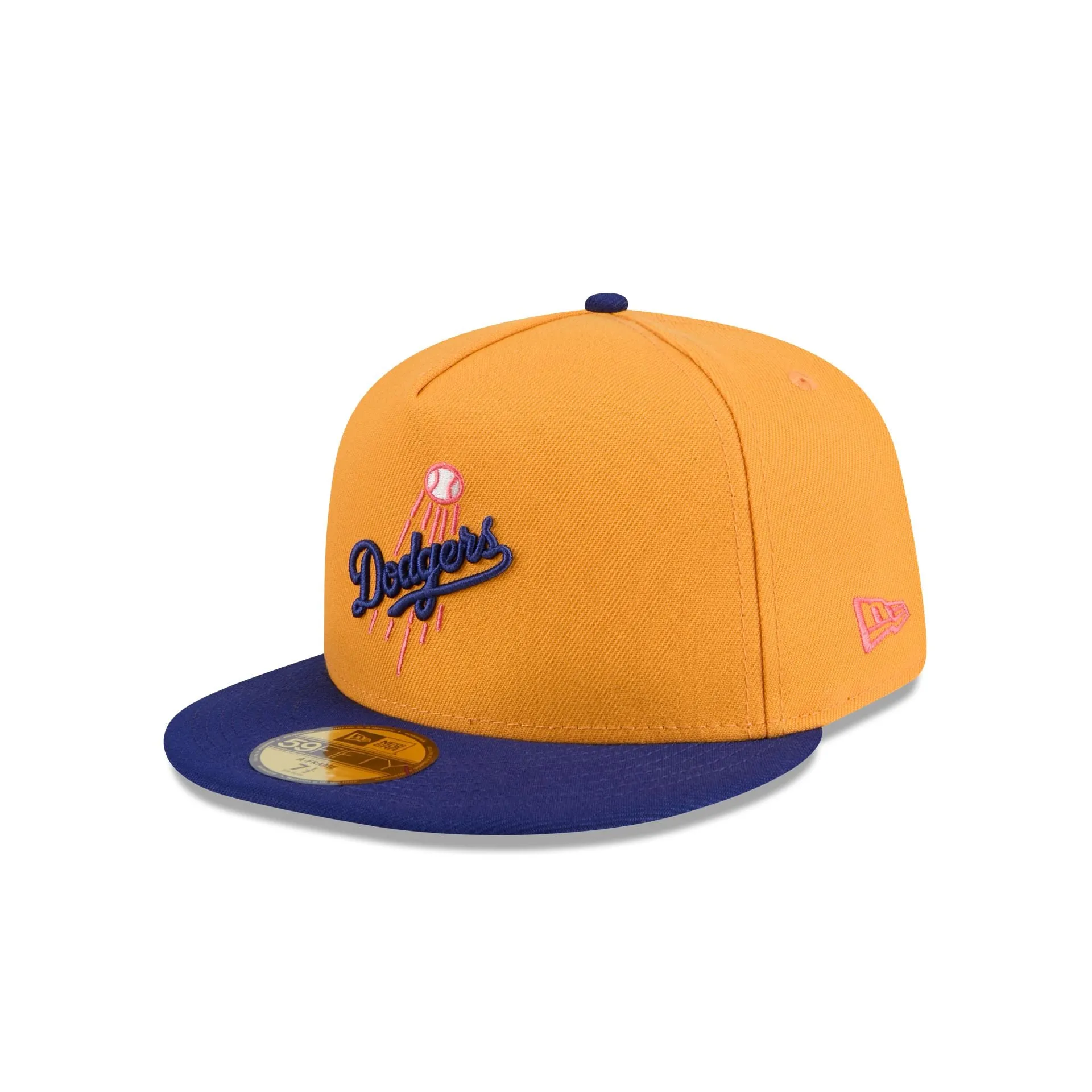 Los Angeles Dodgers Gold 59FIFTY A-Frame Fitted Hat sold by New Era product image thumbnail 3