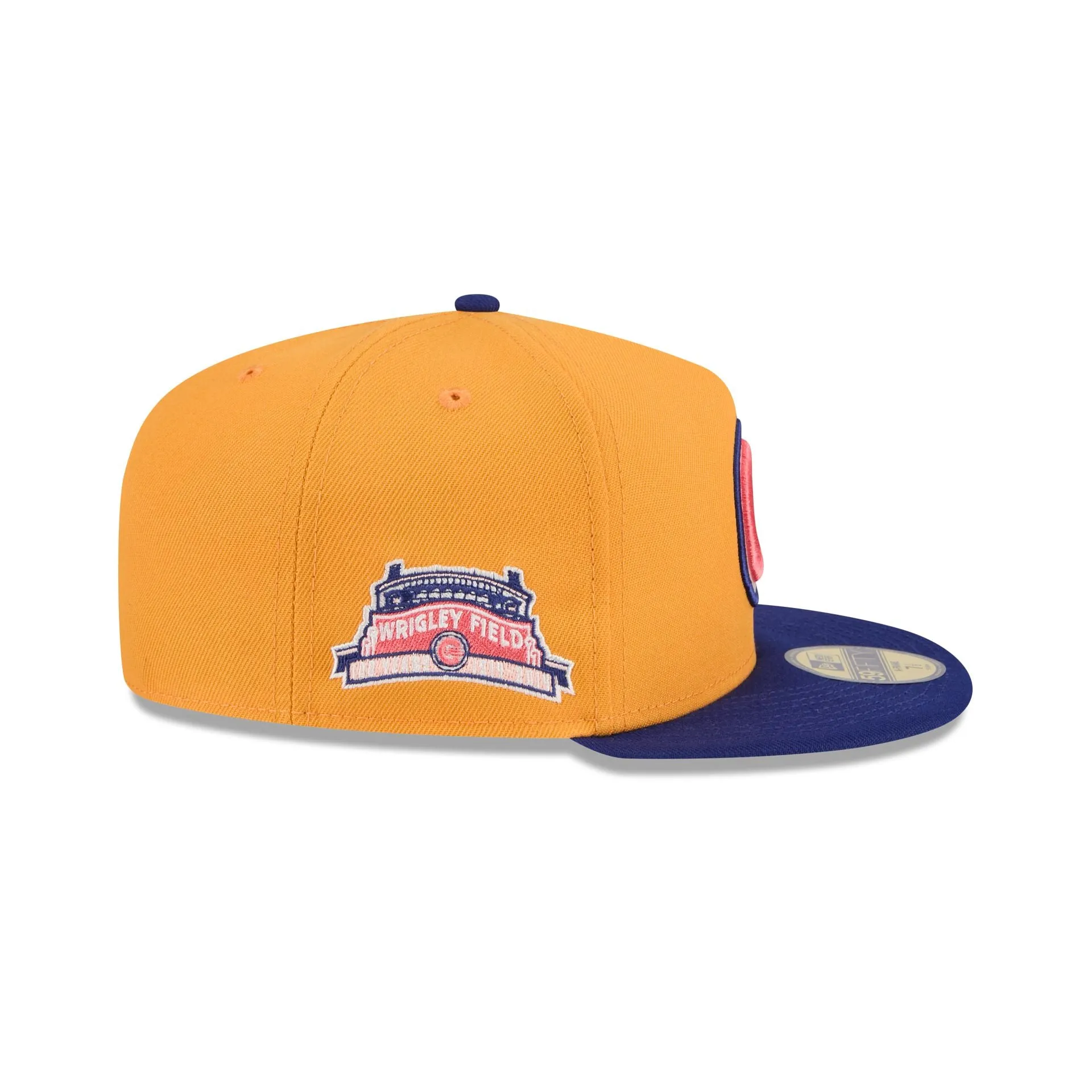 Chicago Cubs Gold 59FIFTY A-Frame Fitted Hat sold by New Era product image thumbnail 4