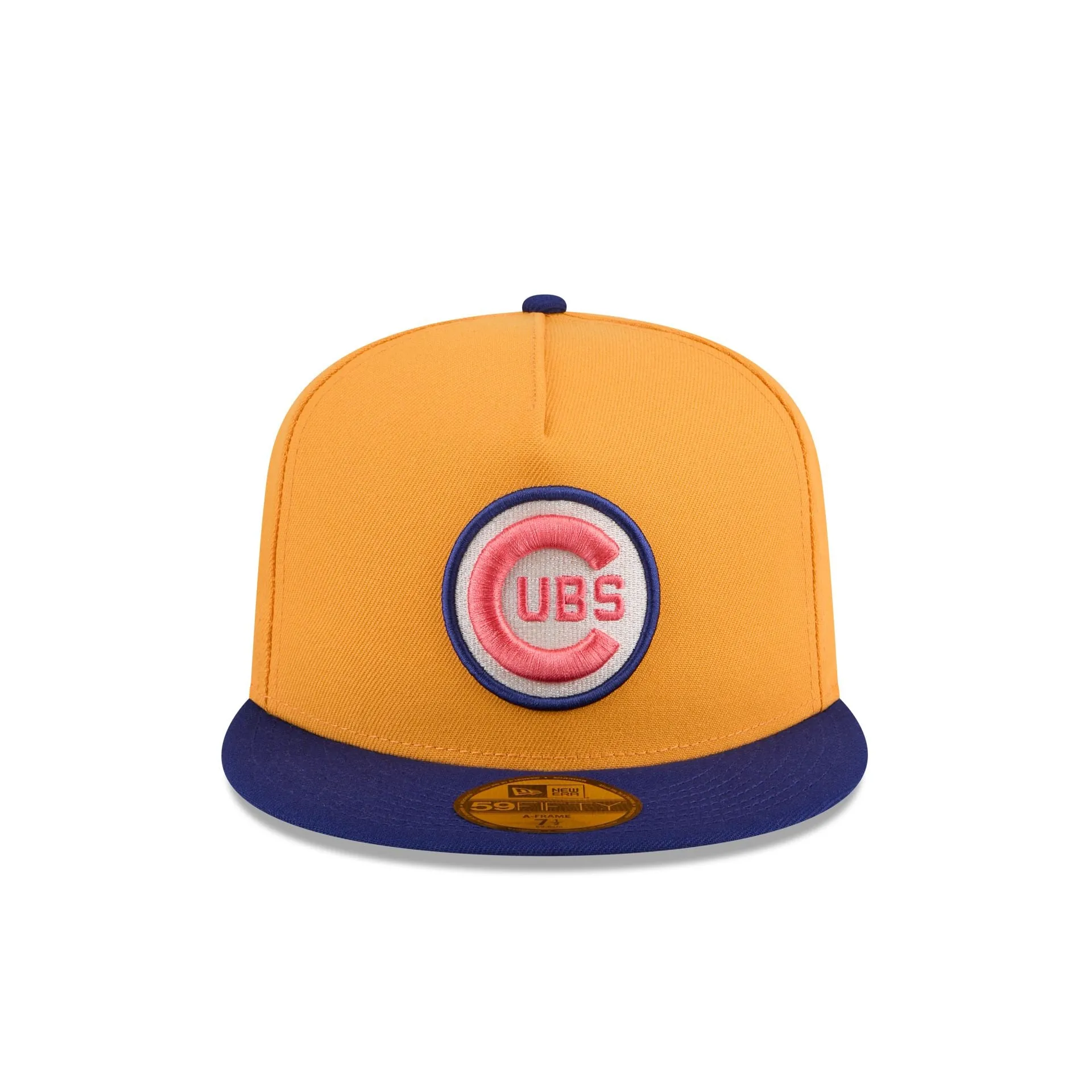 Chicago Cubs Gold 59FIFTY A-Frame Fitted Hat sold by New Era product image thumbnail 2