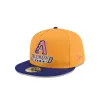 Arizona Diamondbacks Gold 59FIFTY A-Frame Fitted Hat sold by New Era