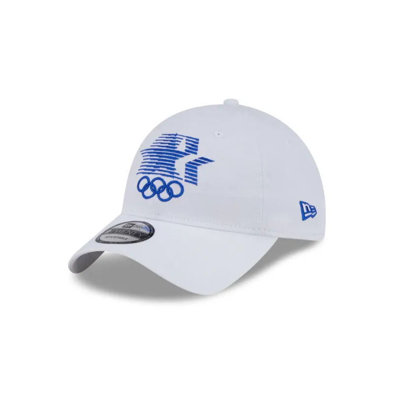 1984 Olympics Team USA White 9TWENTY Adjustable Hat sold by New Era