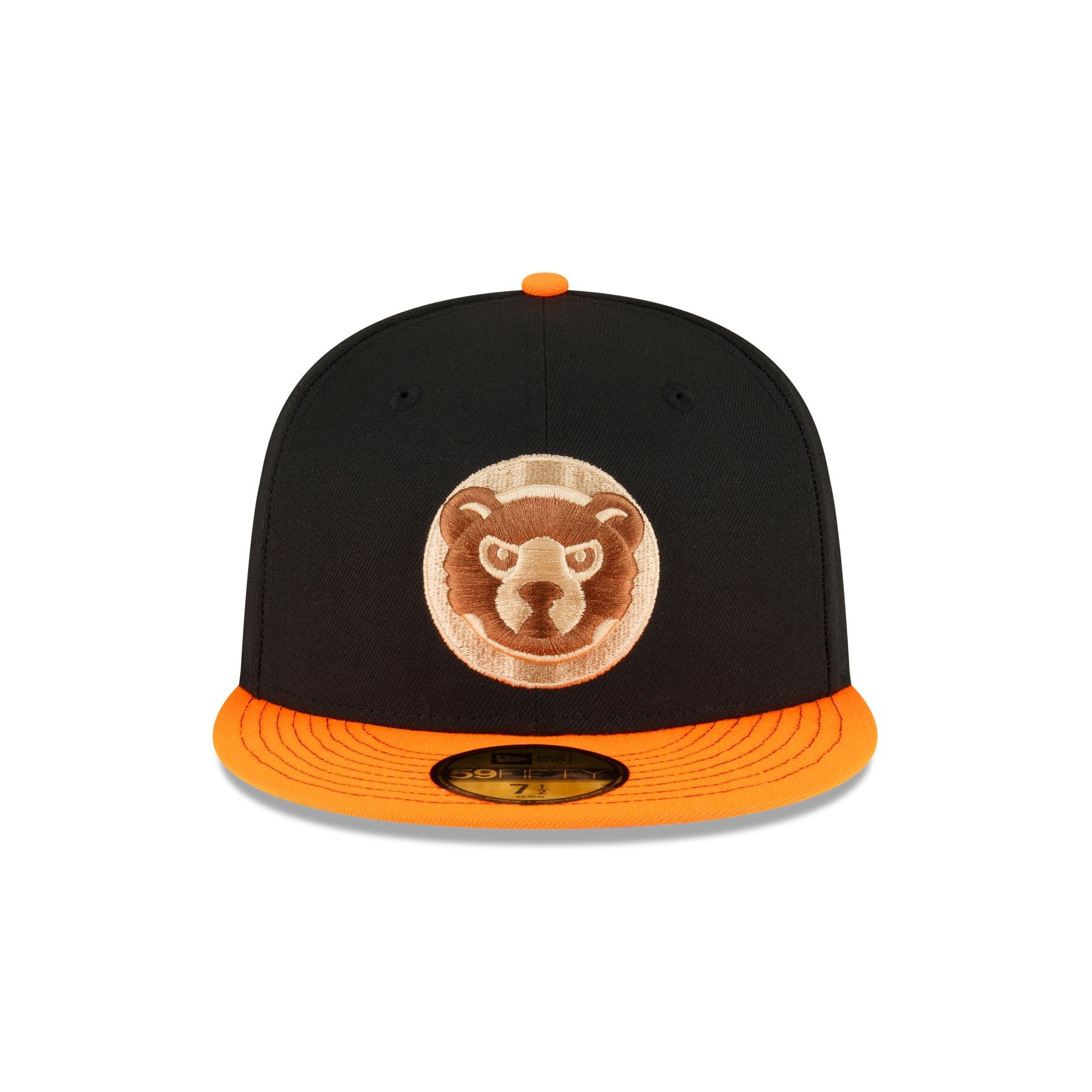 Just Caps Orange Visor Chicago Cubs 59FIFTY Fitted Hat sold by New Era product image thumbnail 2