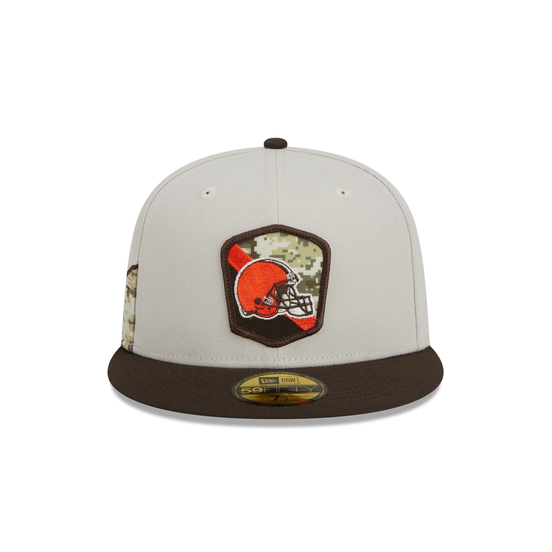 Cleveland Browns 2023 Salute to Service 59FIFTY Fitted Hat sold by New Era product image thumbnail 2