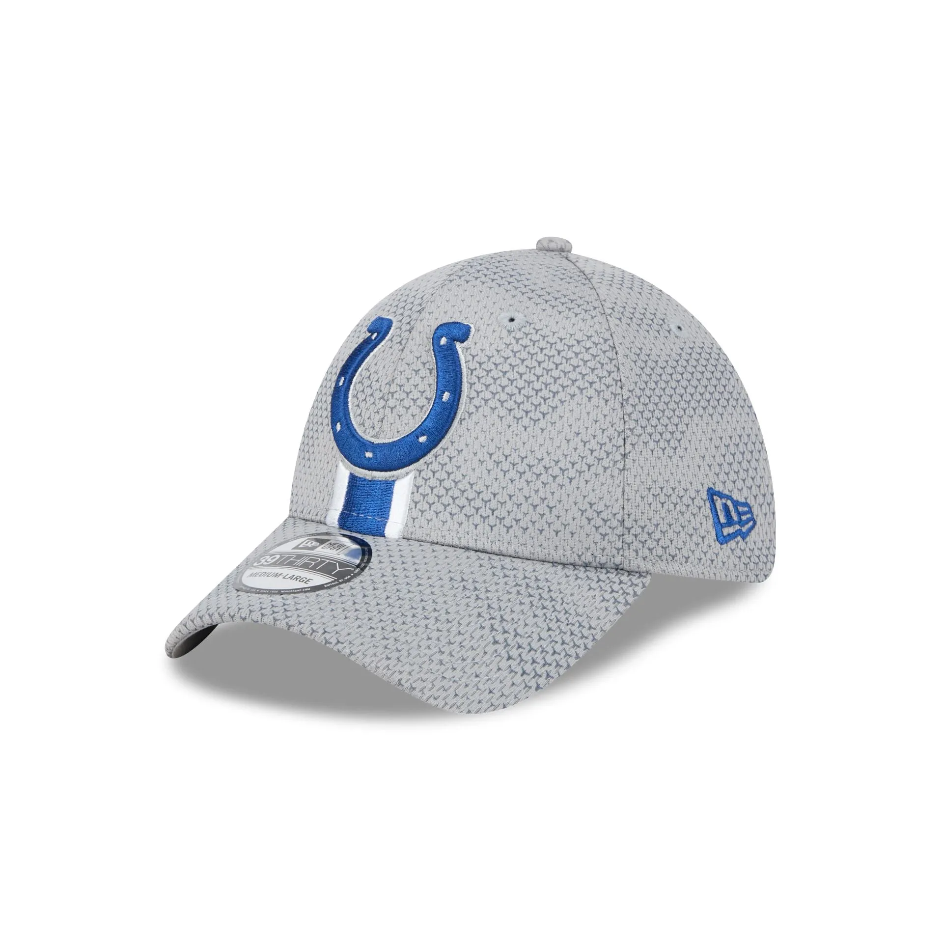 Indianapolis Colts 2024 Sideline Gray 39THIRTY Stretch Fit Hat sold by New Era product image thumbnail 3