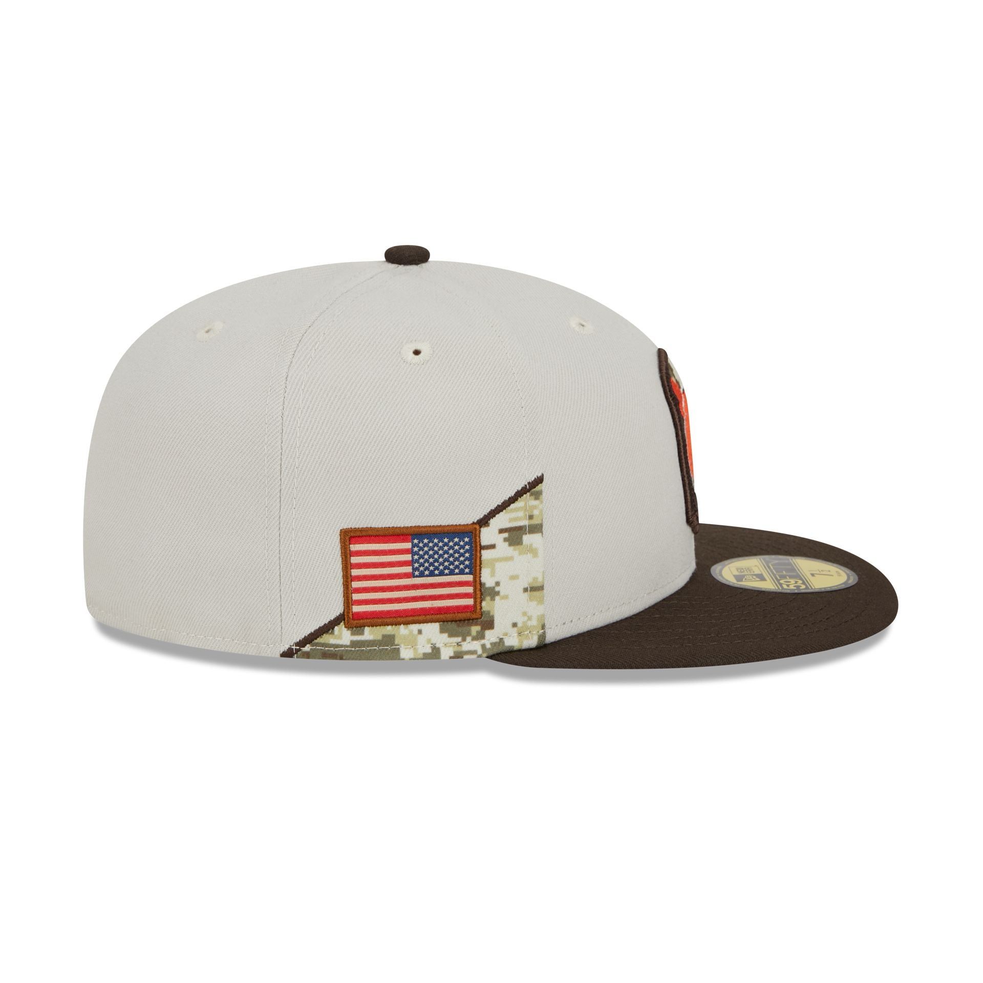 Cleveland Browns 2023 Salute to Service 59FIFTY Fitted Hat sold by New Era product image thumbnail 4