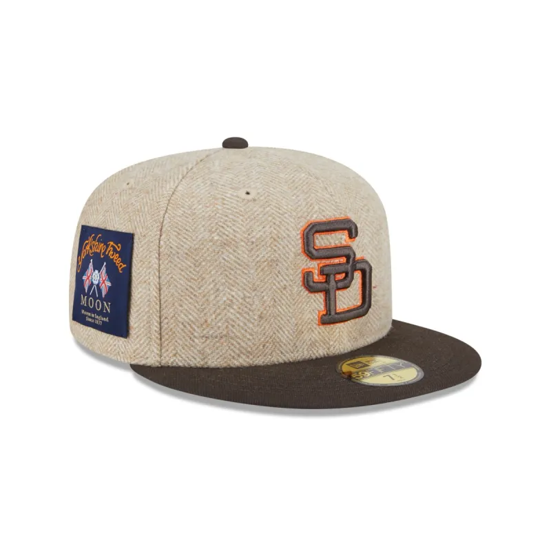 San Diego Padres Herringbone Moon 59FIFTY Fitted Hat sold by New Era