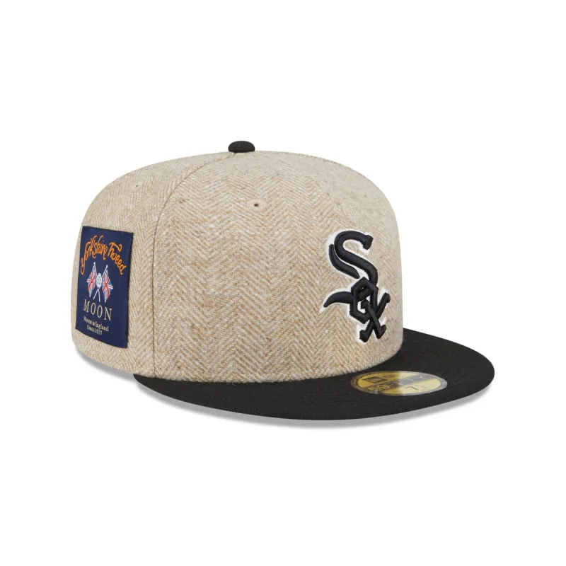 Chicago White Sox Herringbone Moon 59FIFTY Fitted Hat sold by New Era