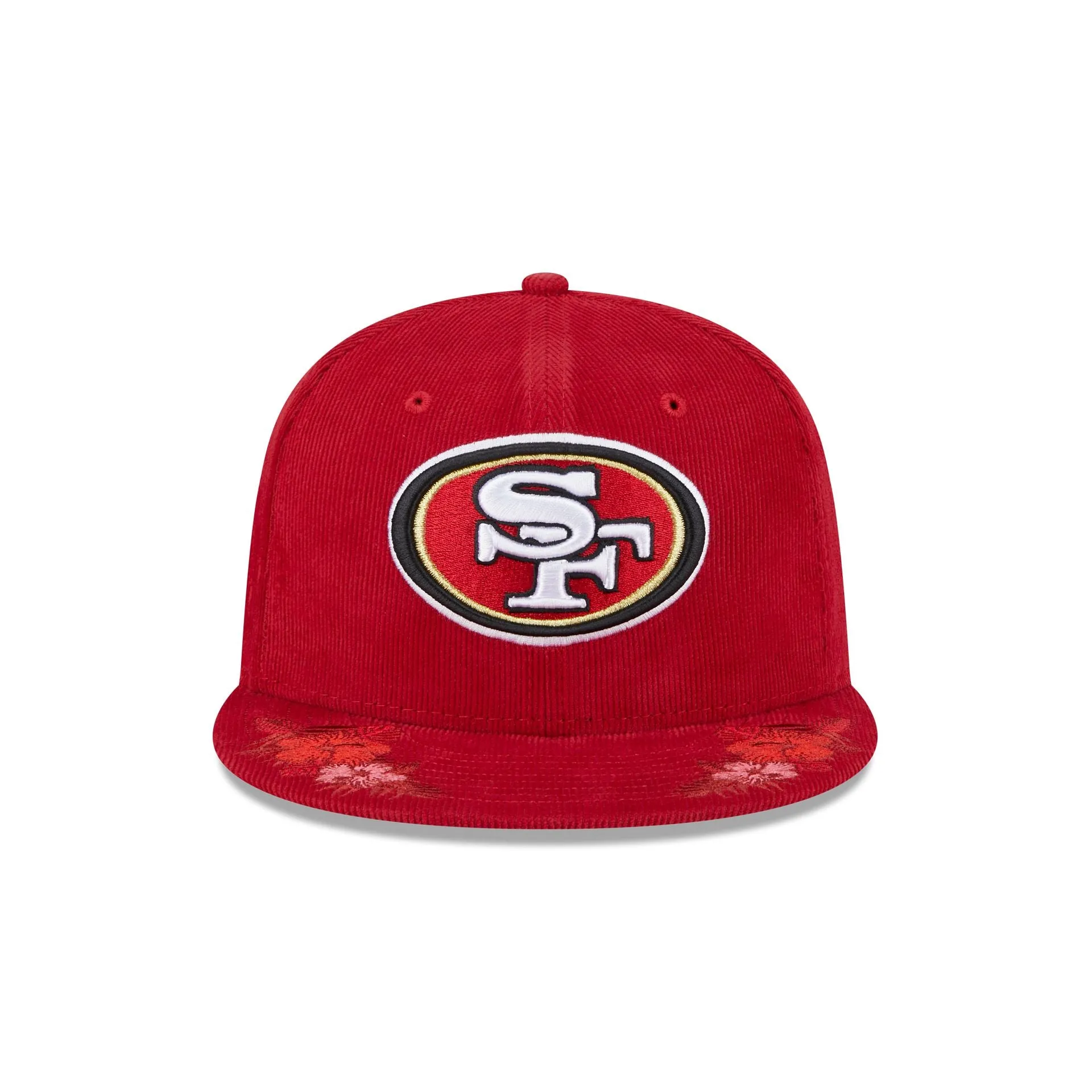 Just Caps Floral Corduroy San Francisco 49ers 59FIFTY Fitted Hat sold by New Era product image thumbnail 2
