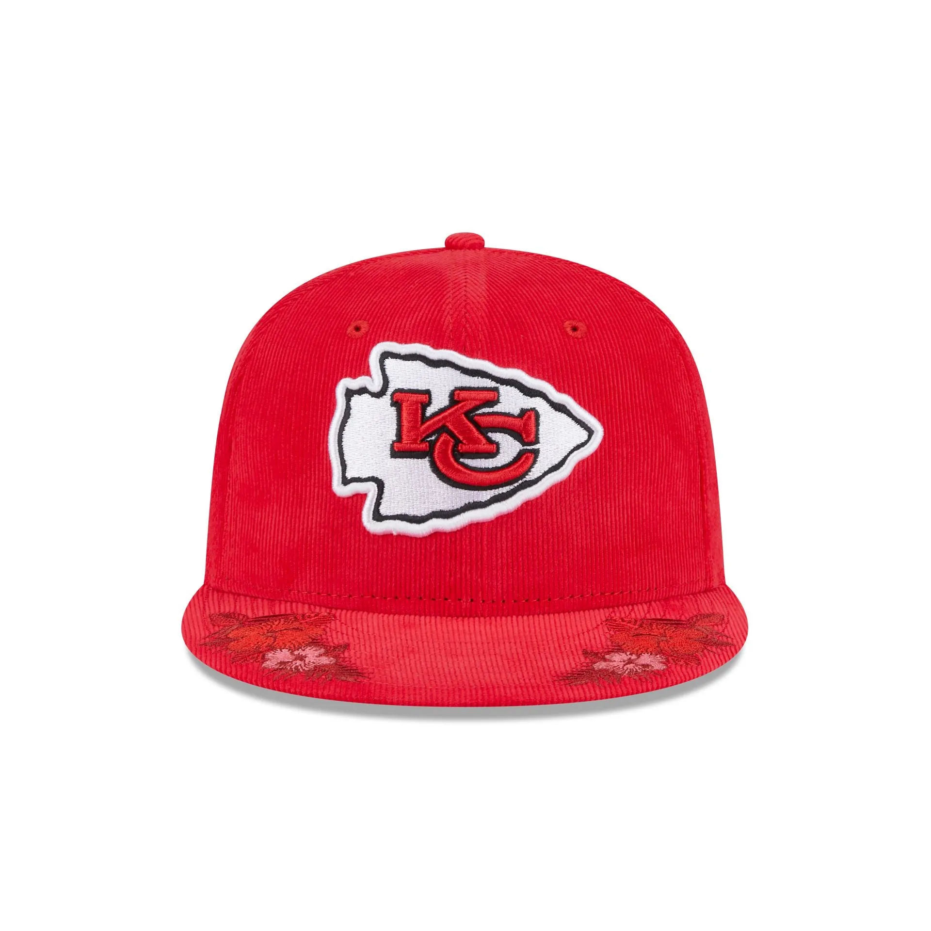 Just Caps Floral Corduroy Kansas City Chiefs 59FIFTY Fitted Hat sold by New Era product image thumbnail 2