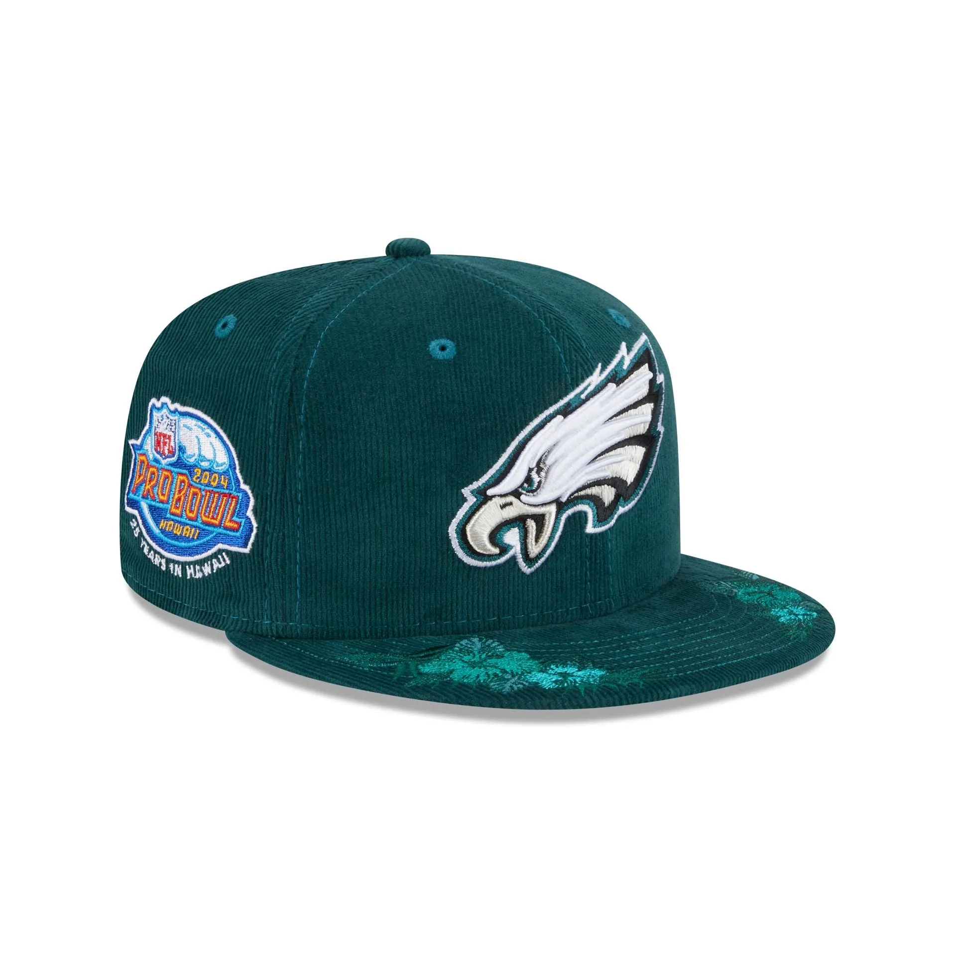 Just Caps Floral Corduroy Philadelphia Eagles 59FIFTY Fitted Hat sold by New Era