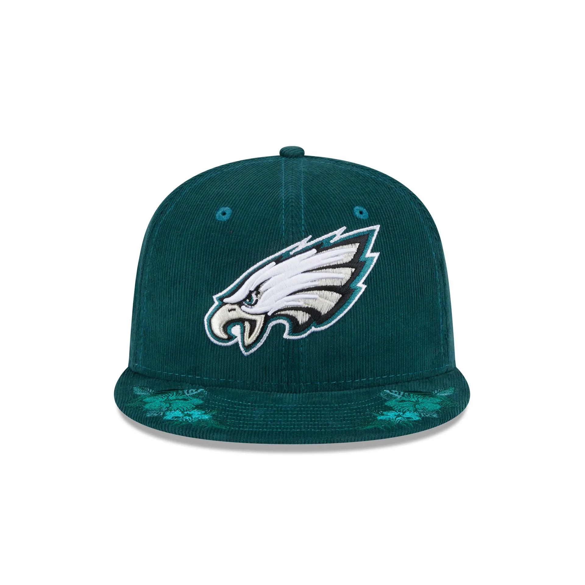 Just Caps Floral Corduroy Philadelphia Eagles 59FIFTY Fitted Hat sold by New Era product image thumbnail 2