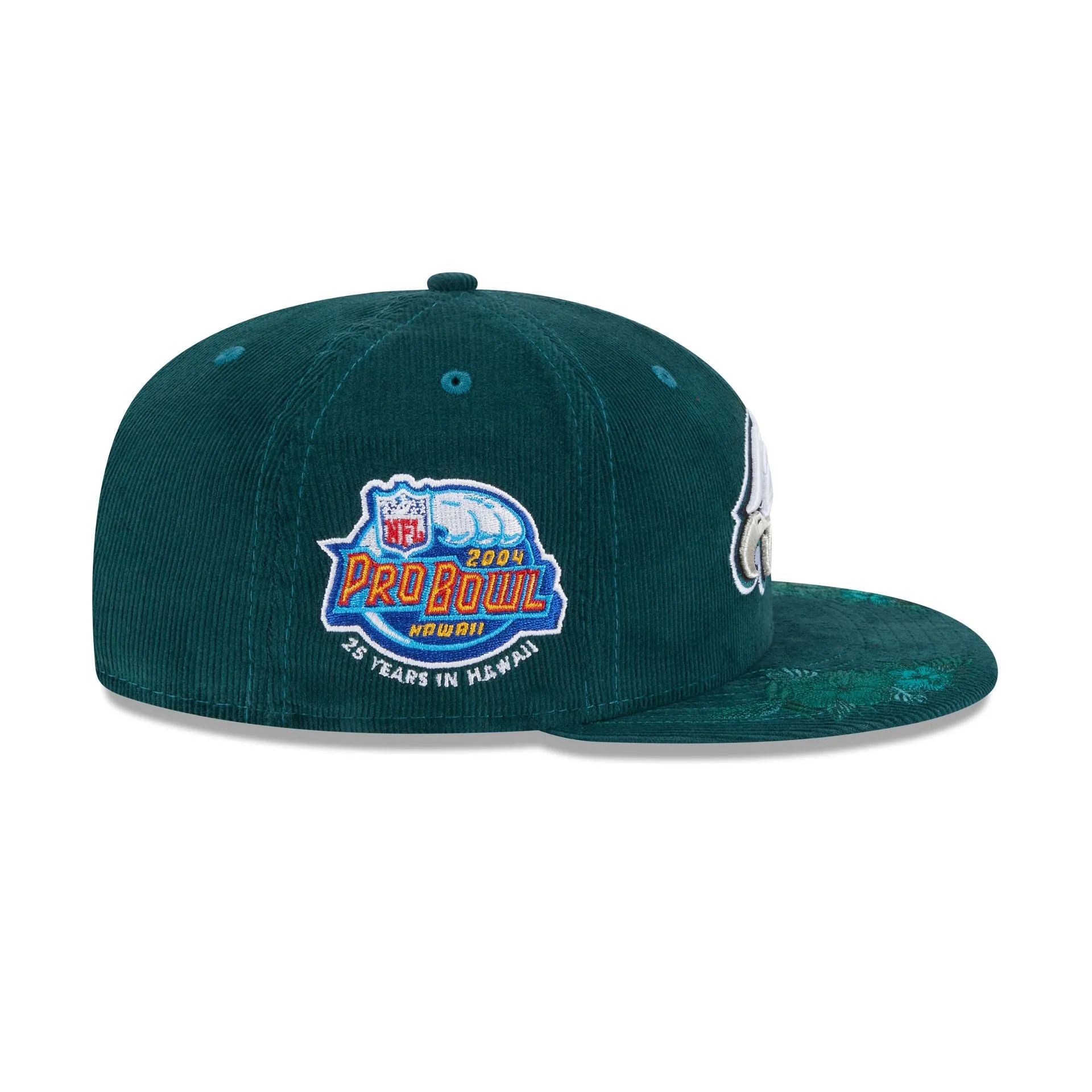 Just Caps Floral Corduroy Philadelphia Eagles 59FIFTY Fitted Hat sold by New Era product image thumbnail 5