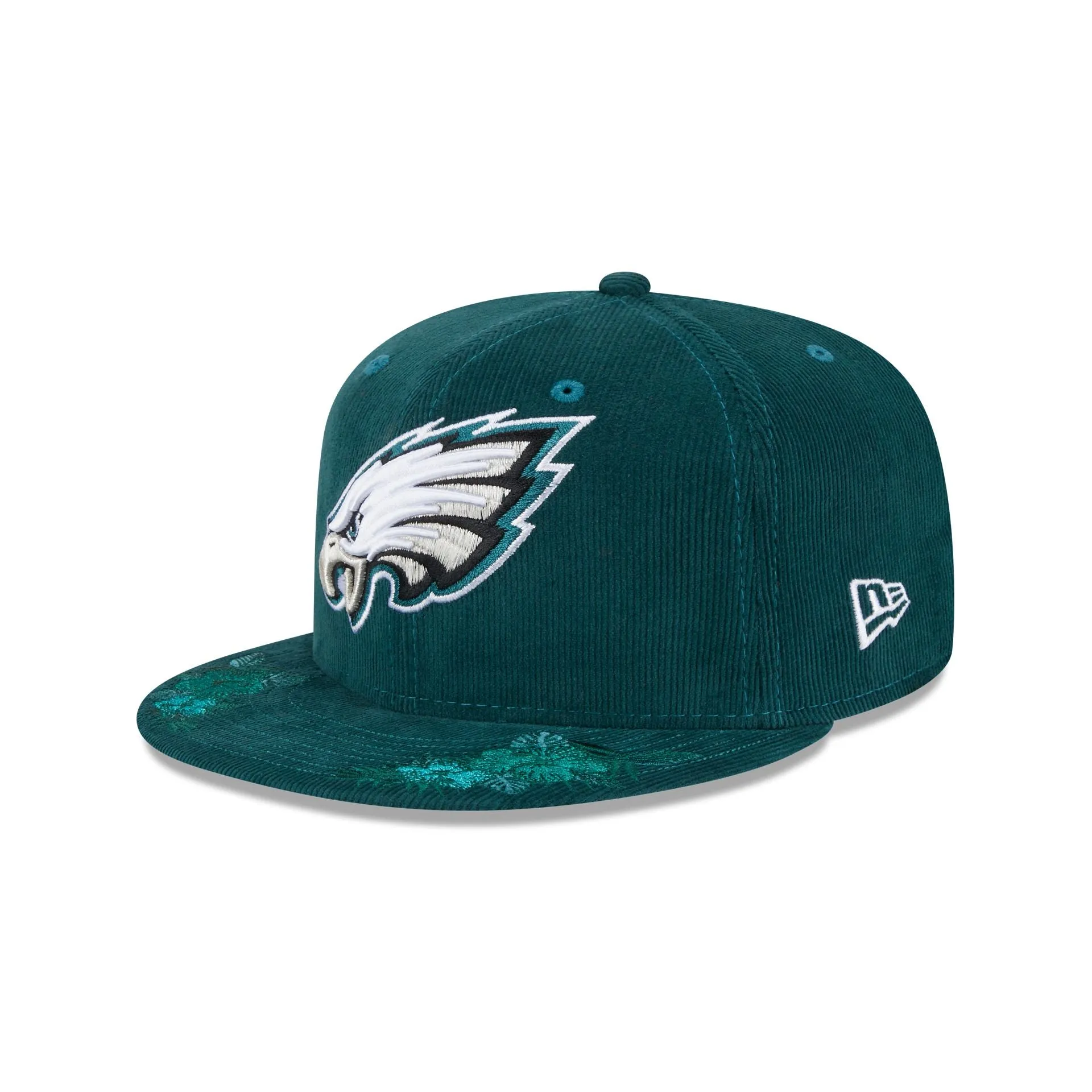 Just Caps Floral Corduroy Philadelphia Eagles 59FIFTY Fitted Hat sold by New Era product image thumbnail 3